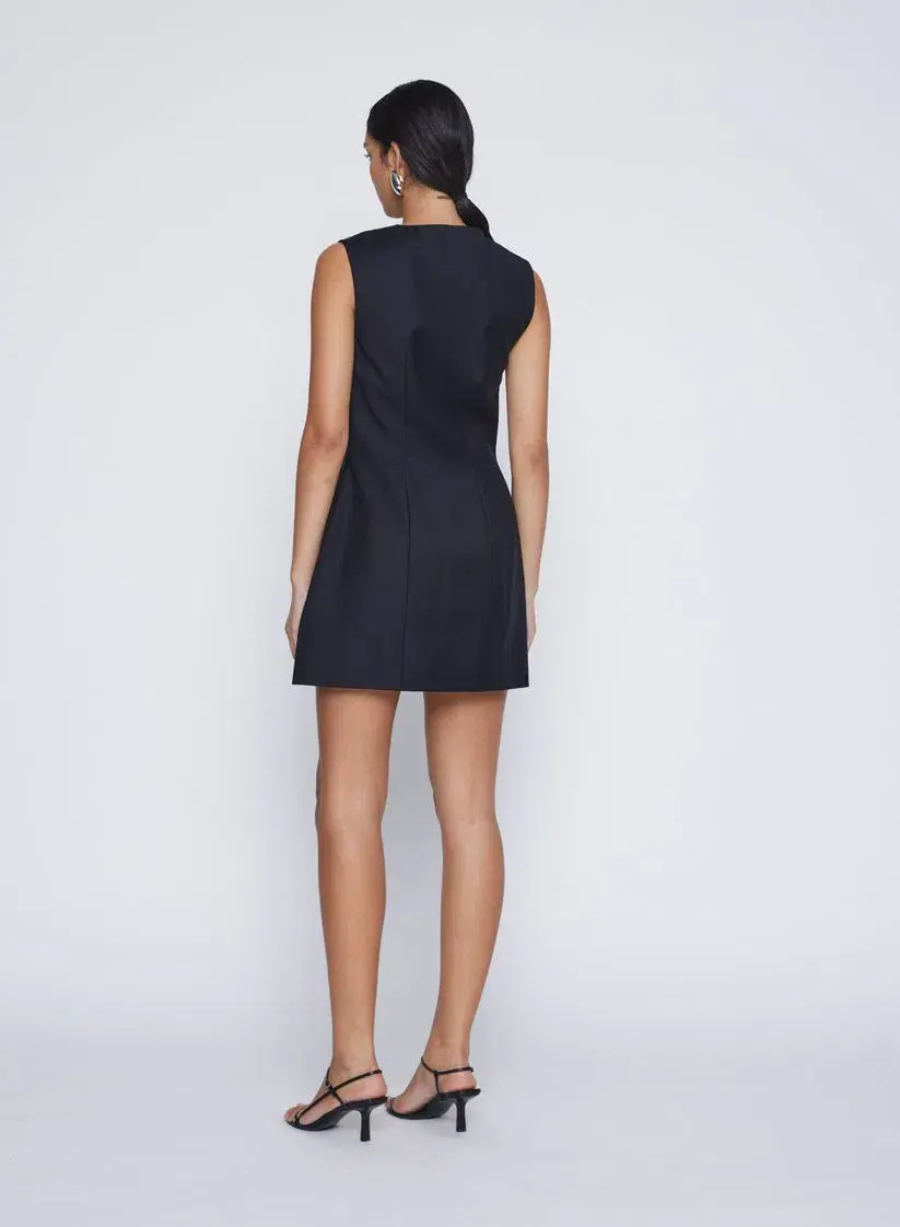 Anna Quan Sofia Dress Black  Size 12  for rent on The Volte - main image