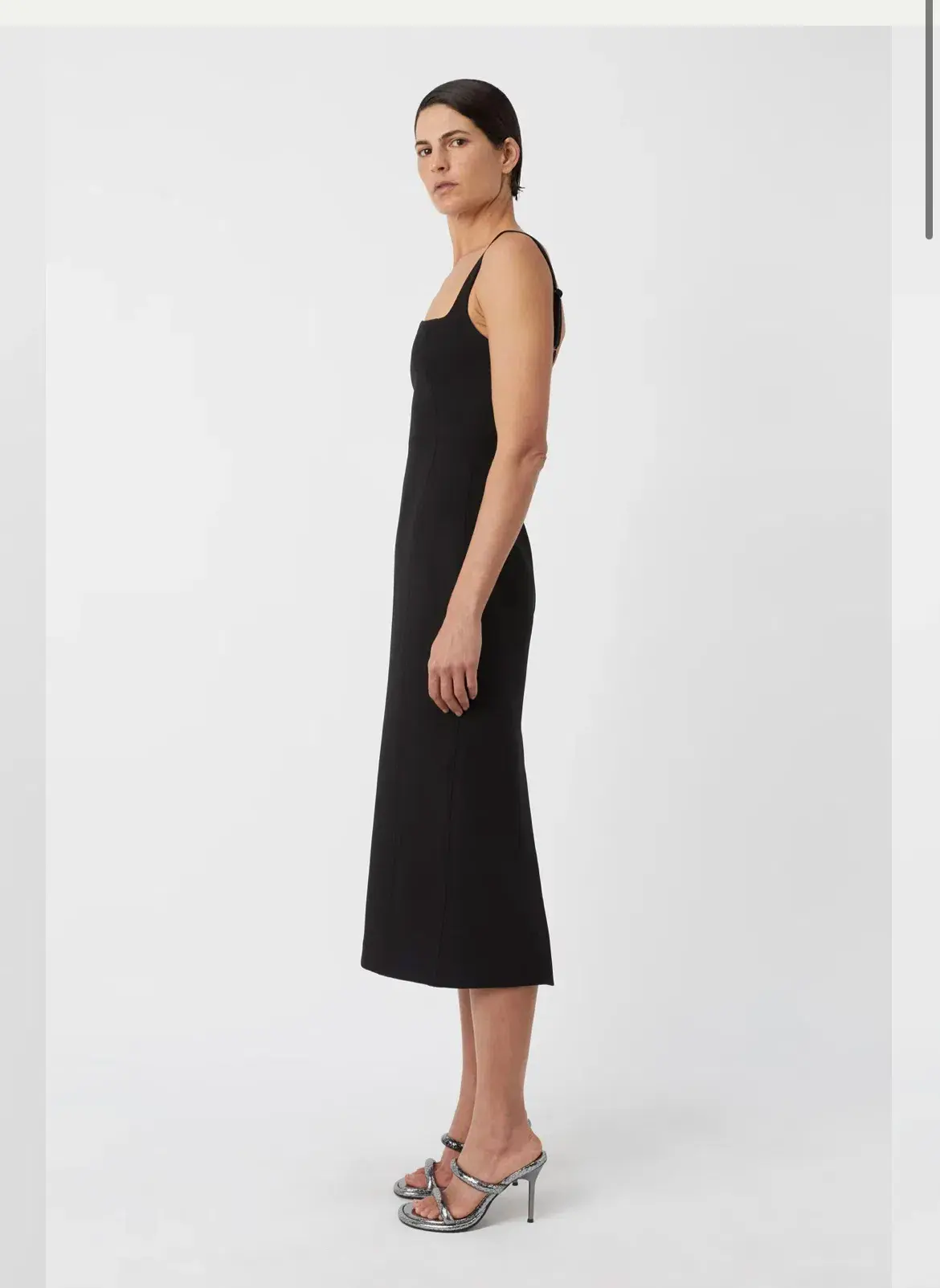 Camilla And Marc  Ilona Midi Dress Black Size 12 - Image 3