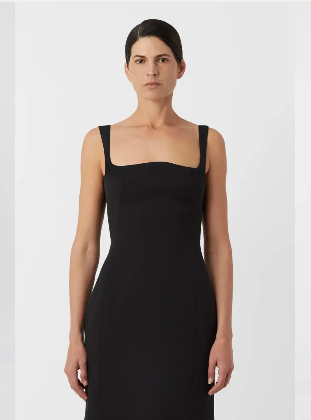 Camilla And Marc  Ilona Midi Dress Black Size 12 for rent on The Volte - main image