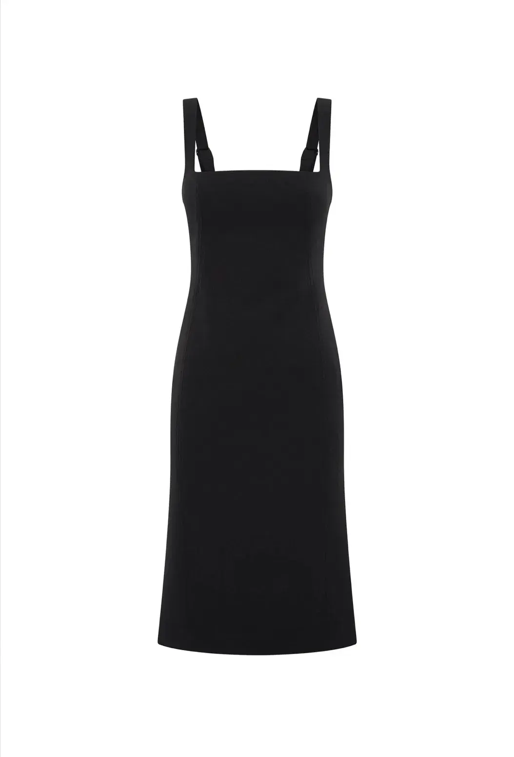 Camilla And Marc  Ilona Midi Dress Black Size 12 for rent on The Volte - main image