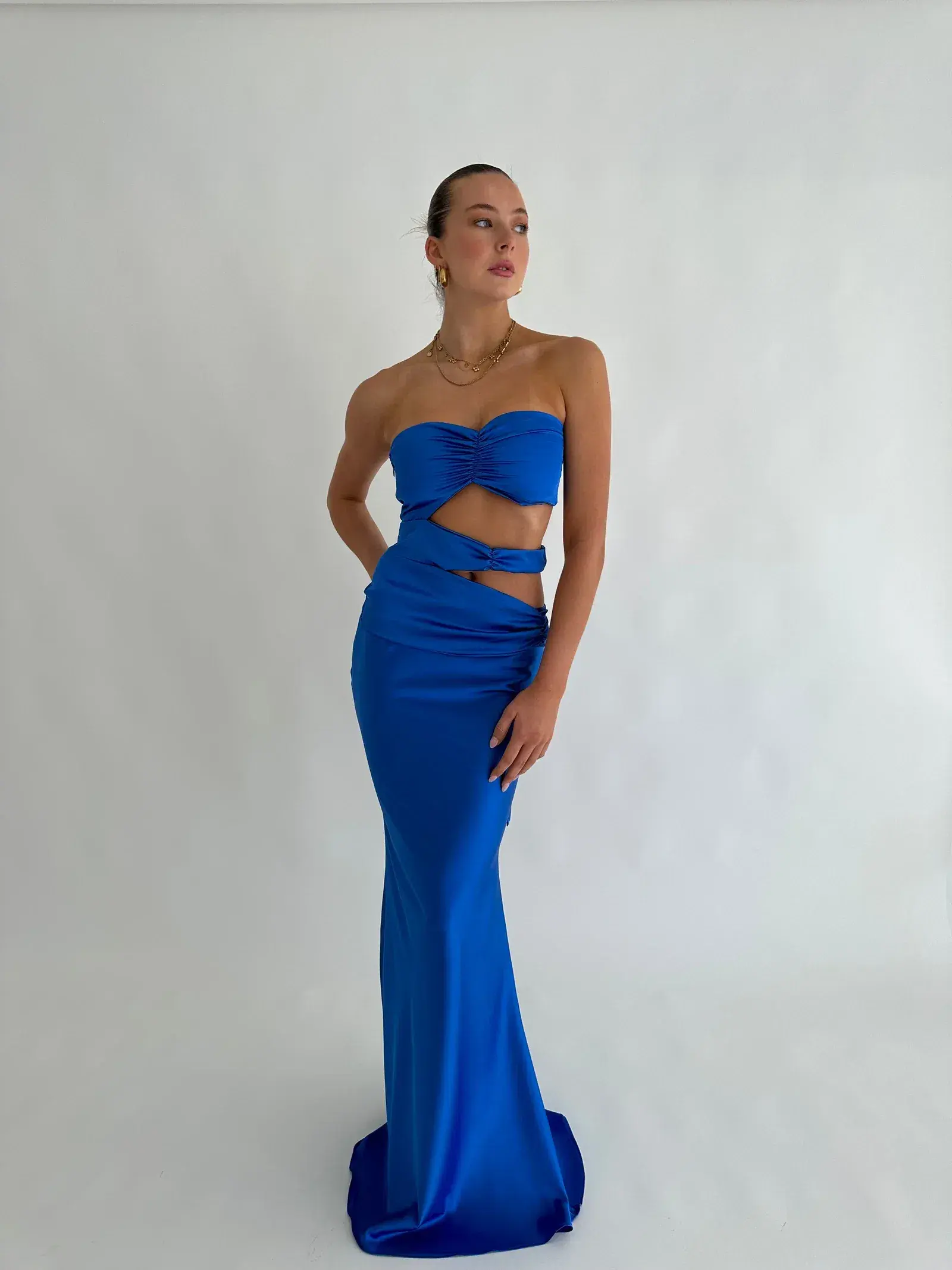 HNTR The Label Sloane Set in Cobalt Size 8  - Image 1