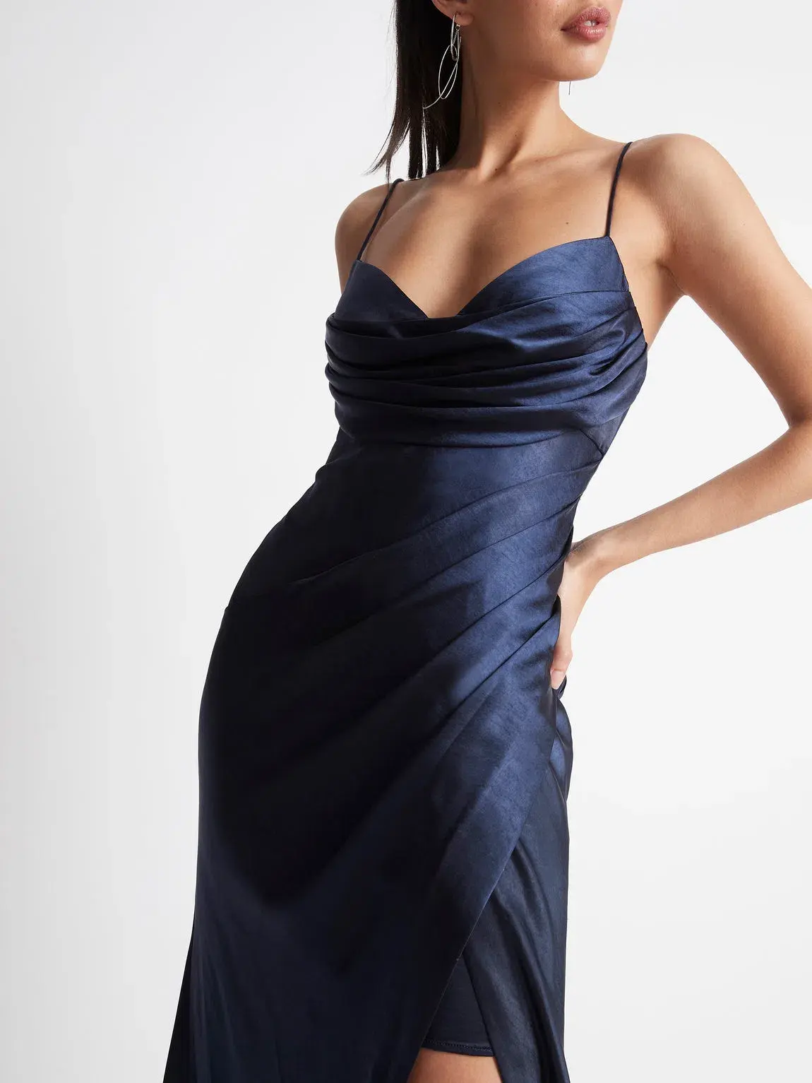 SHEIKE BELLA DRESS NAVY SIZE AU 6 - Image 1