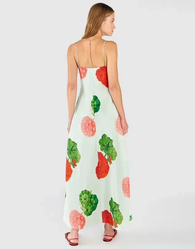 Oroton  Posie Garden Print Slip Dress Floral Size 12 - Image 3
