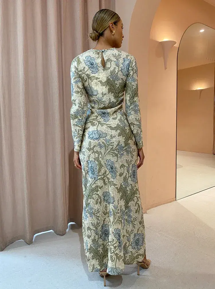 Sir the Label Maev Gown in Florence Print Size 1 / AU 8 for rent on The Volte - main image