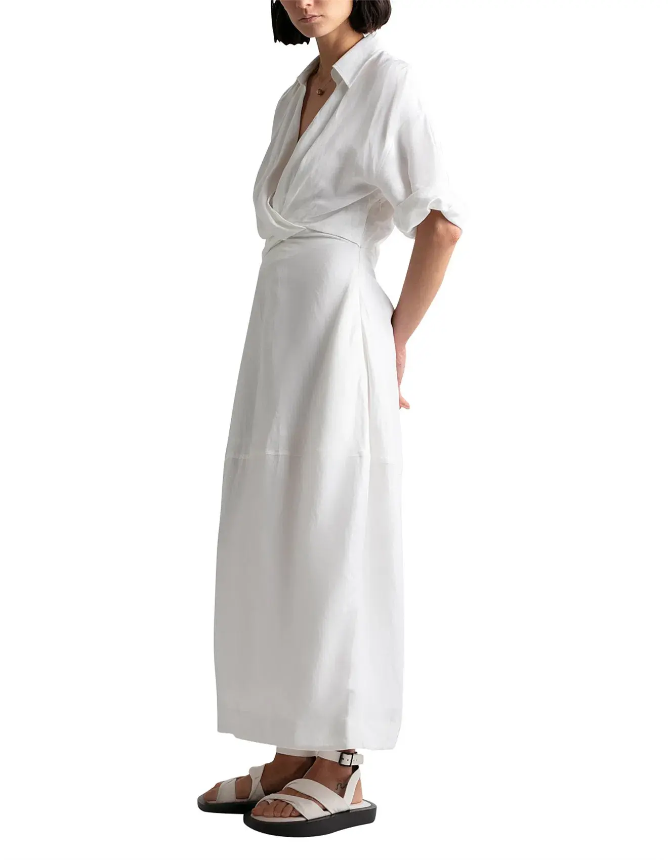 Camilla and Marc Marina Midi Dress White Size 8 - Image 2