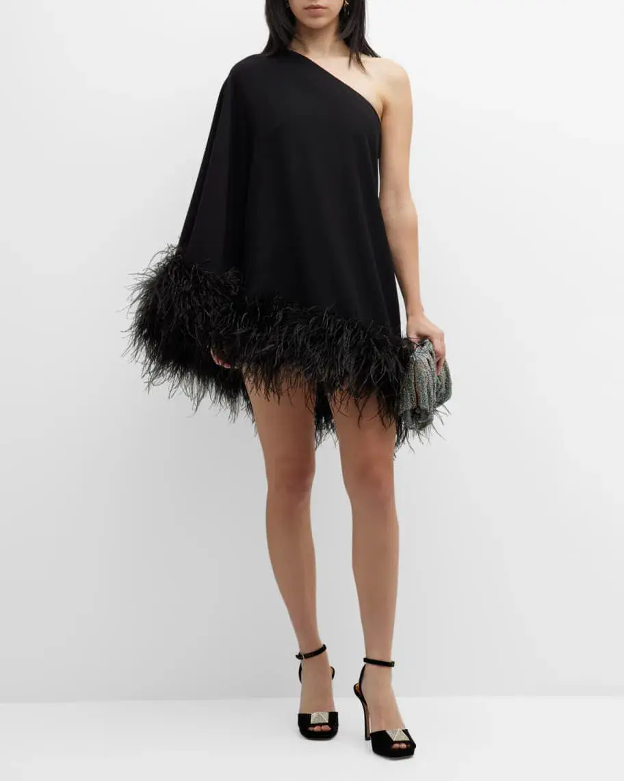 THE NEW ARRIVALS by İlkyaz Özel Marlene Dress in Black Size 6/XS - Image 1
