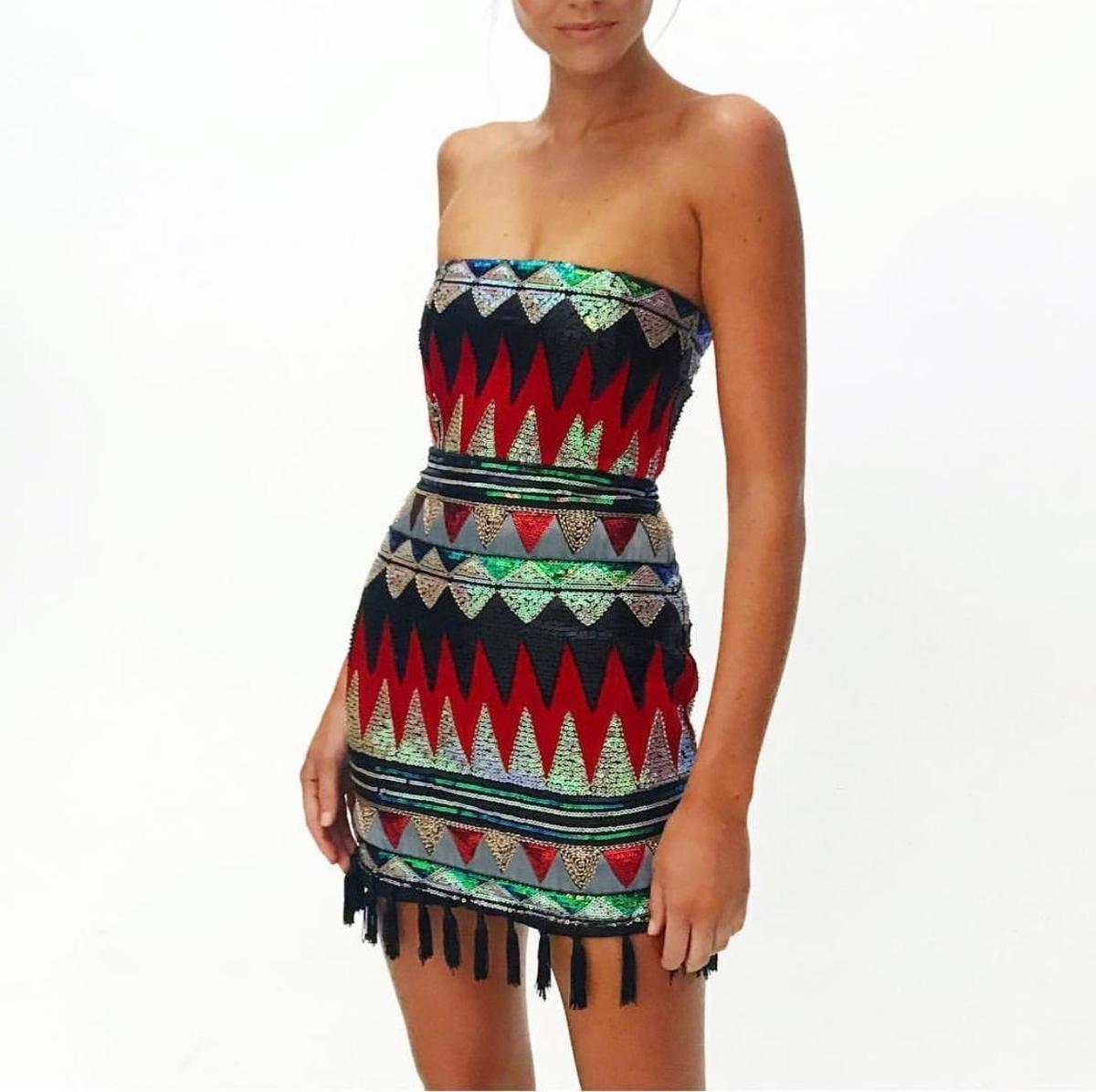 Eliya The Label Perplex Dress Sequin Size 6 - Image 4