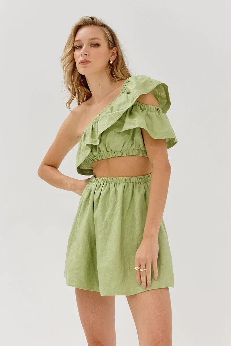 Sovere Studio Promise Reversible Mini Dress Apple Size S/Au 8 for rent on The Volte - main image