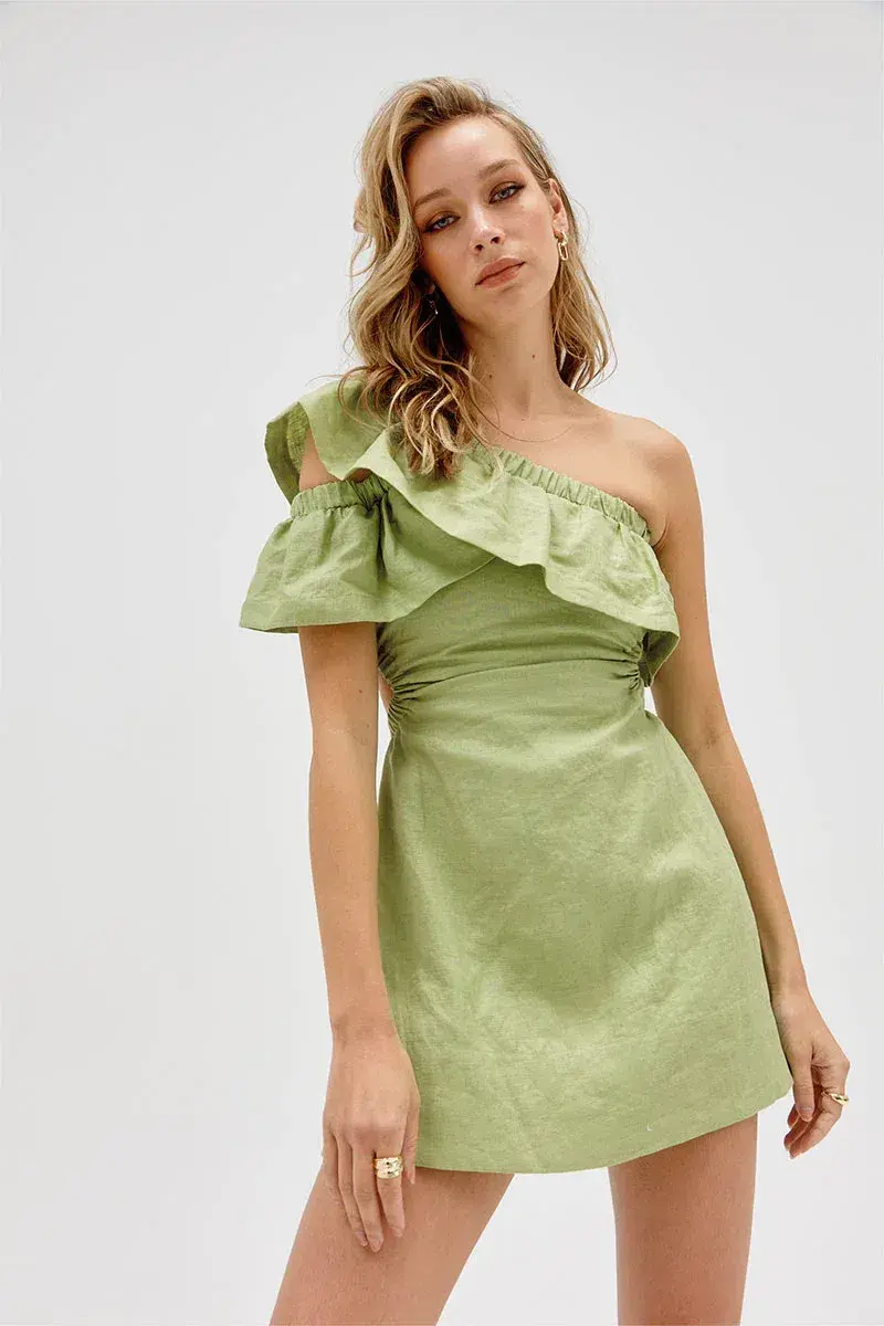 Sovere Studio Promise Reversible Mini Dress Apple Size S/Au 8 - Image 1
