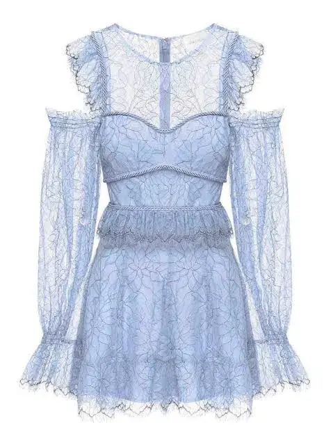 Alice McCall Found U Mini Dress Blue Size 8 - Image 4