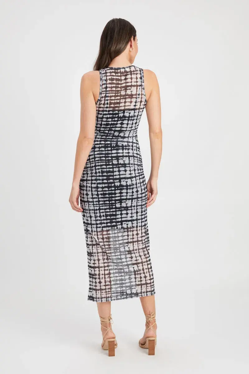 Kookai Santon Racer Midi Dress Multi Size 8 - Image 2
