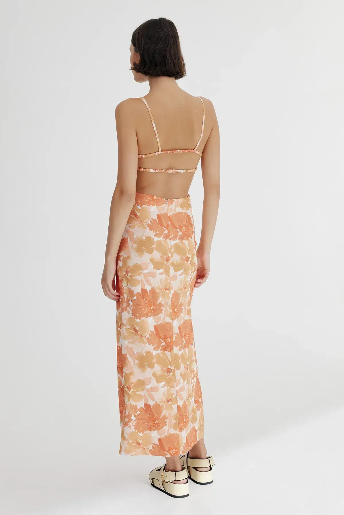 Significant Other Maeve Maxi Dress in Scarlett Poppy Floral Size 12 - Image 3