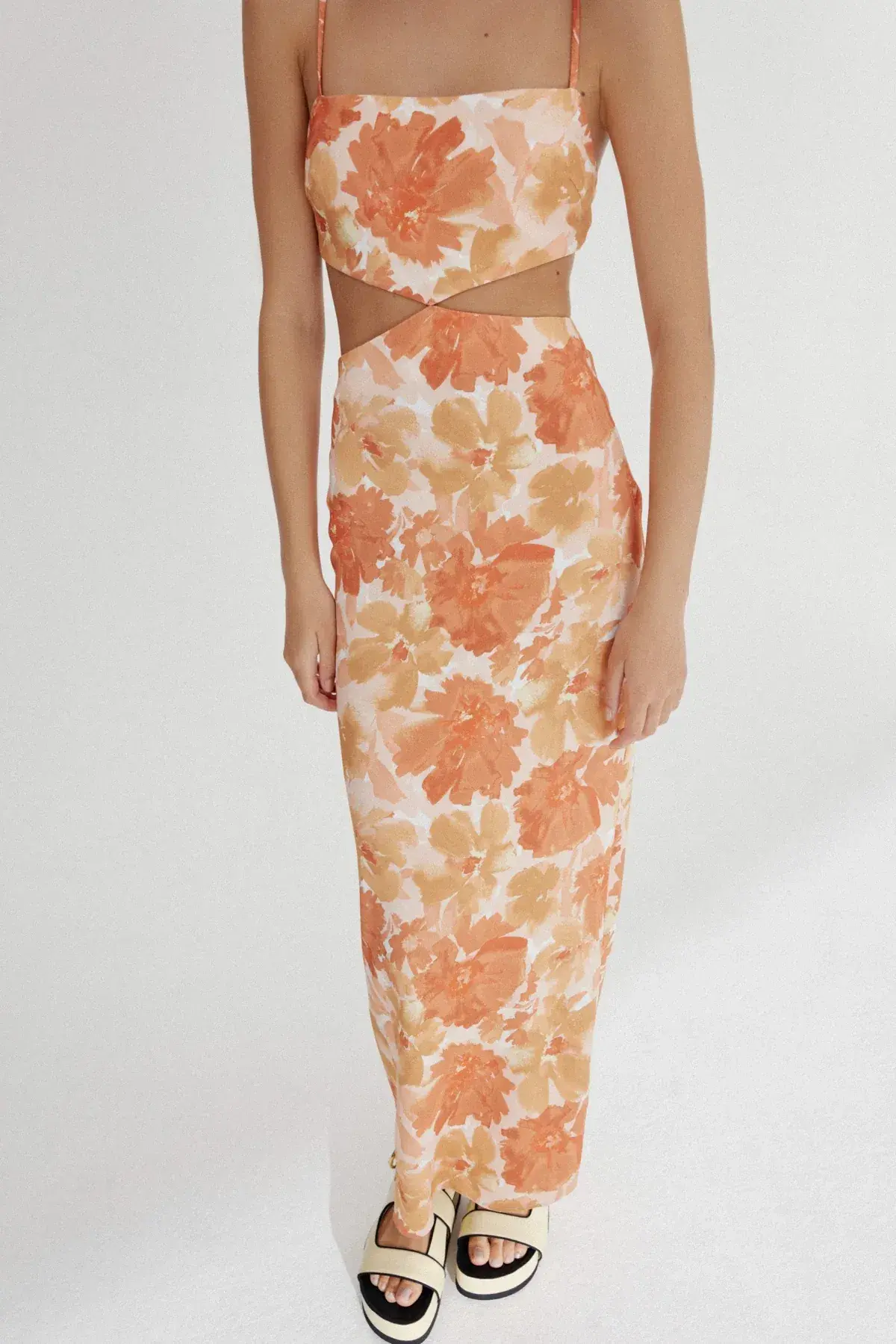 Significant Other Maeve Maxi Dress in Scarlett Poppy Floral Size 12 - Image 4