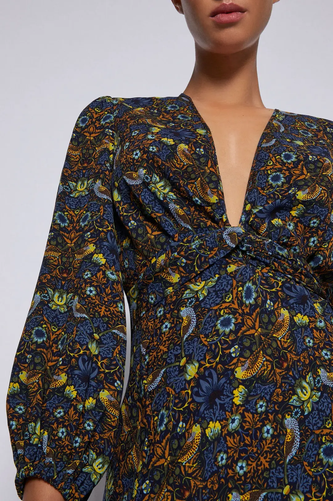 Scanlan Theodore Finch Maxi Dress Print Size 10 for rent on The Volte - main image