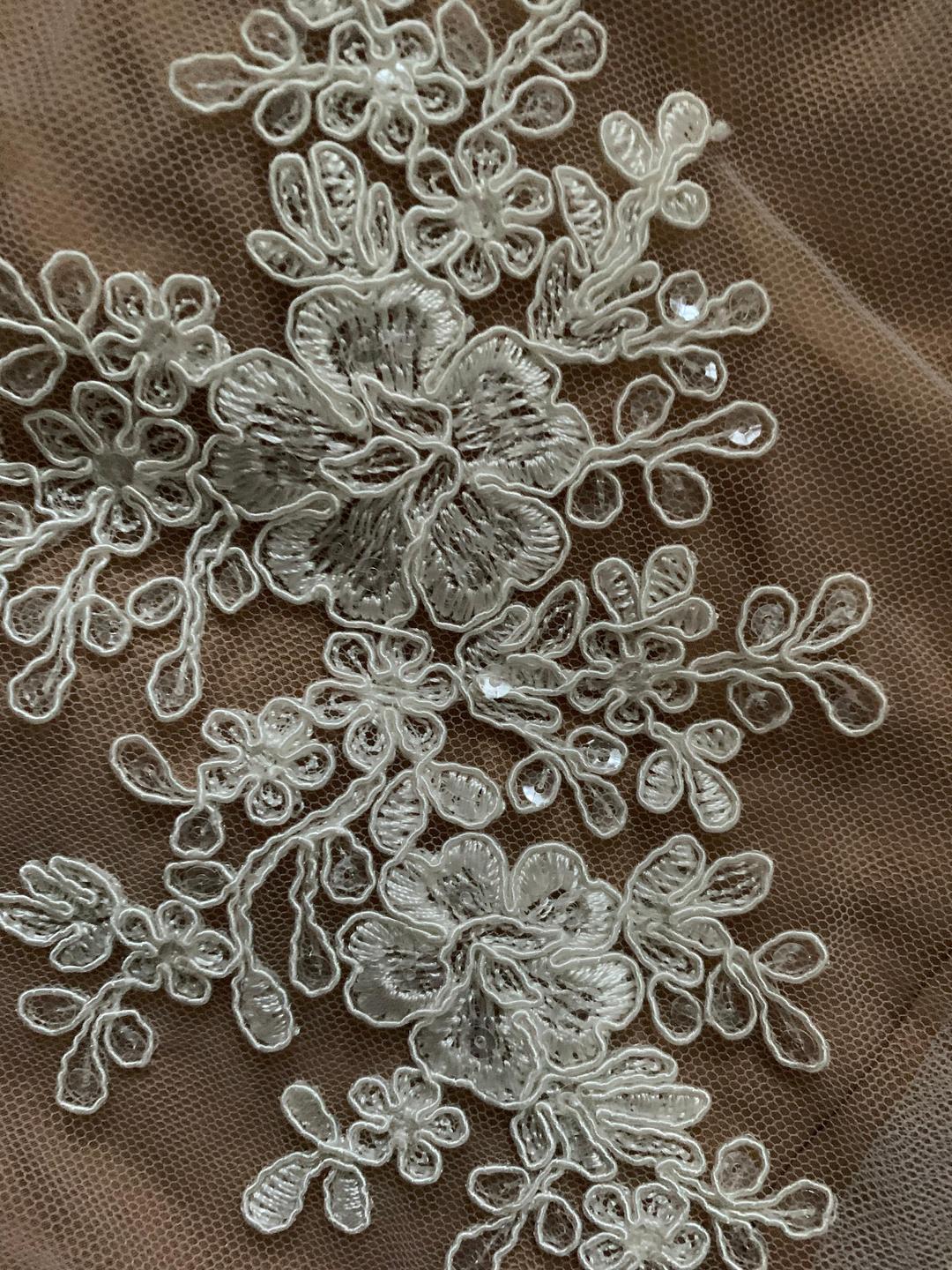 Winona Belle Lace Multi Strap Bodycon Dress in White Size 8 for rent on The Volte - main image