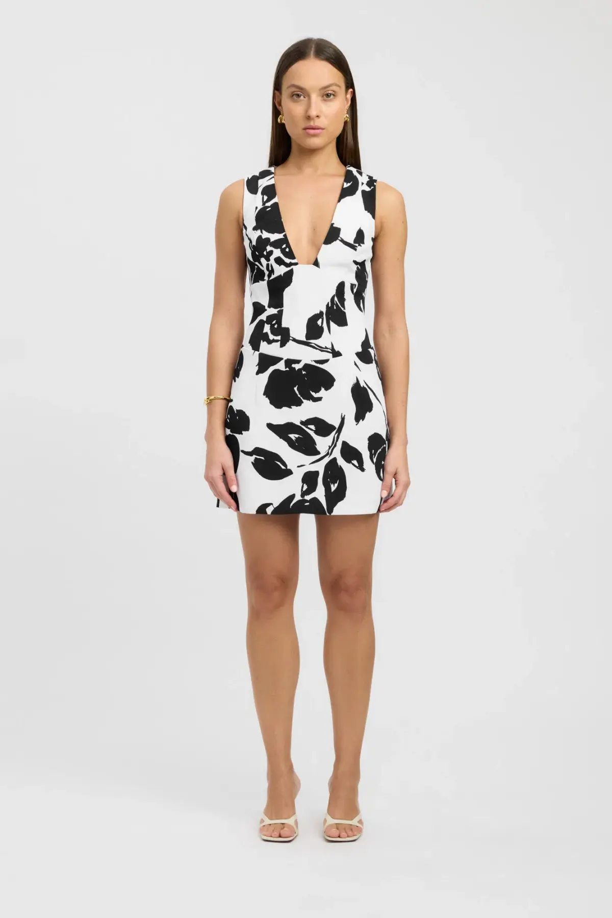 Kookai Luna Corset Dress Print Size 8 - Image 1