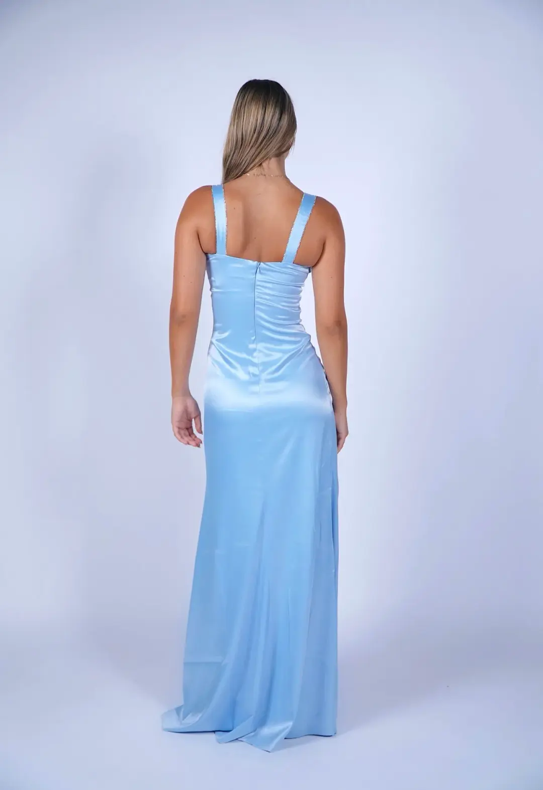 Alamour The Label Sasha Blue Dress Blue Size XS/Au 6 for rent on The Volte - main image