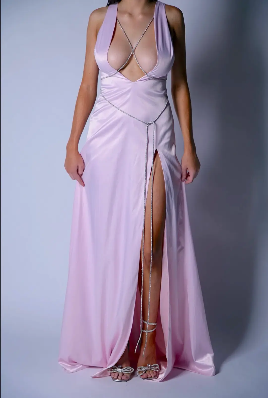 Alamour The Label Candice Dress Pink Size XS/Au 6 for rent on The Volte - main image
