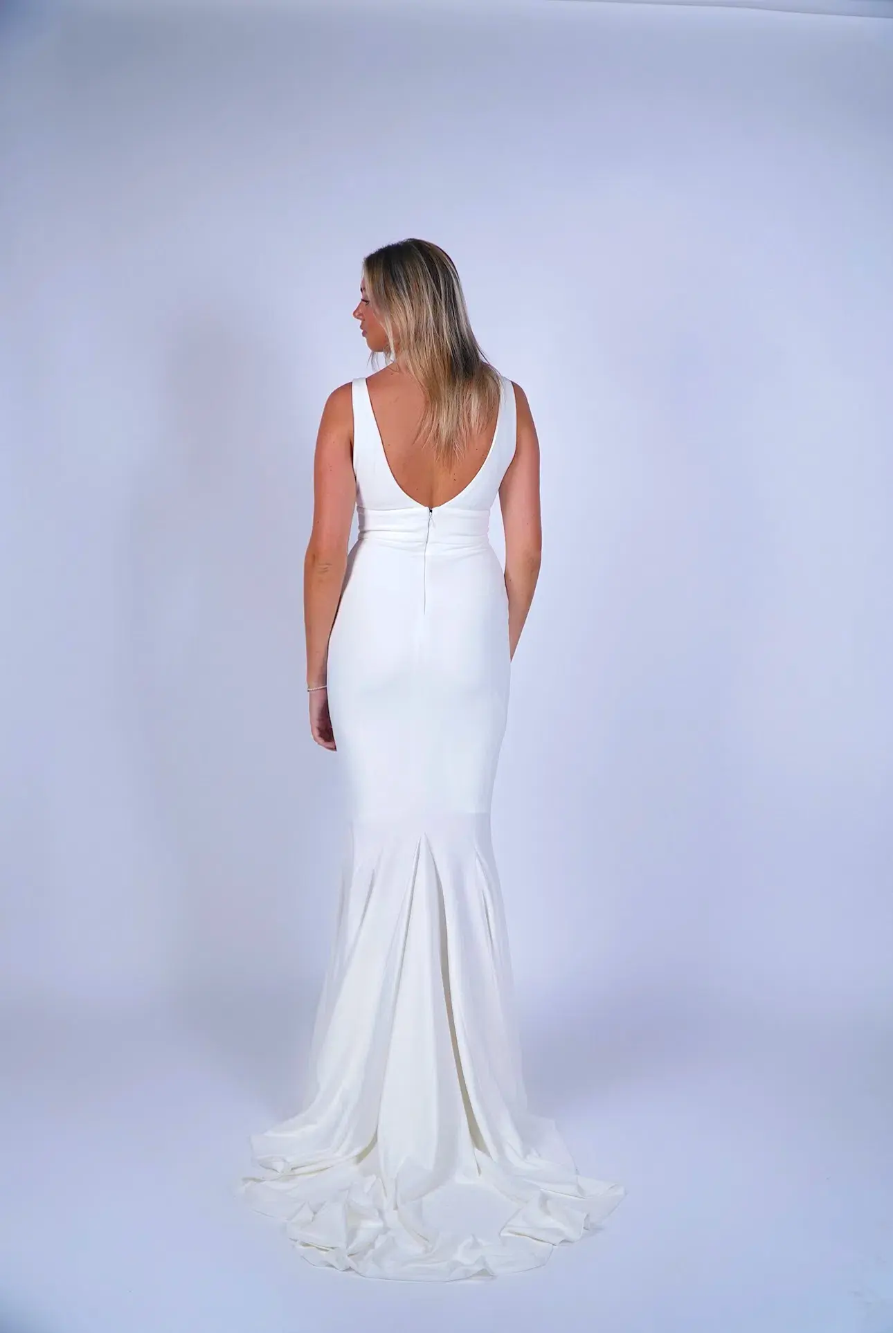 Alamour The Label Jovana Dress White Size M/ AU 10 - Image 2
