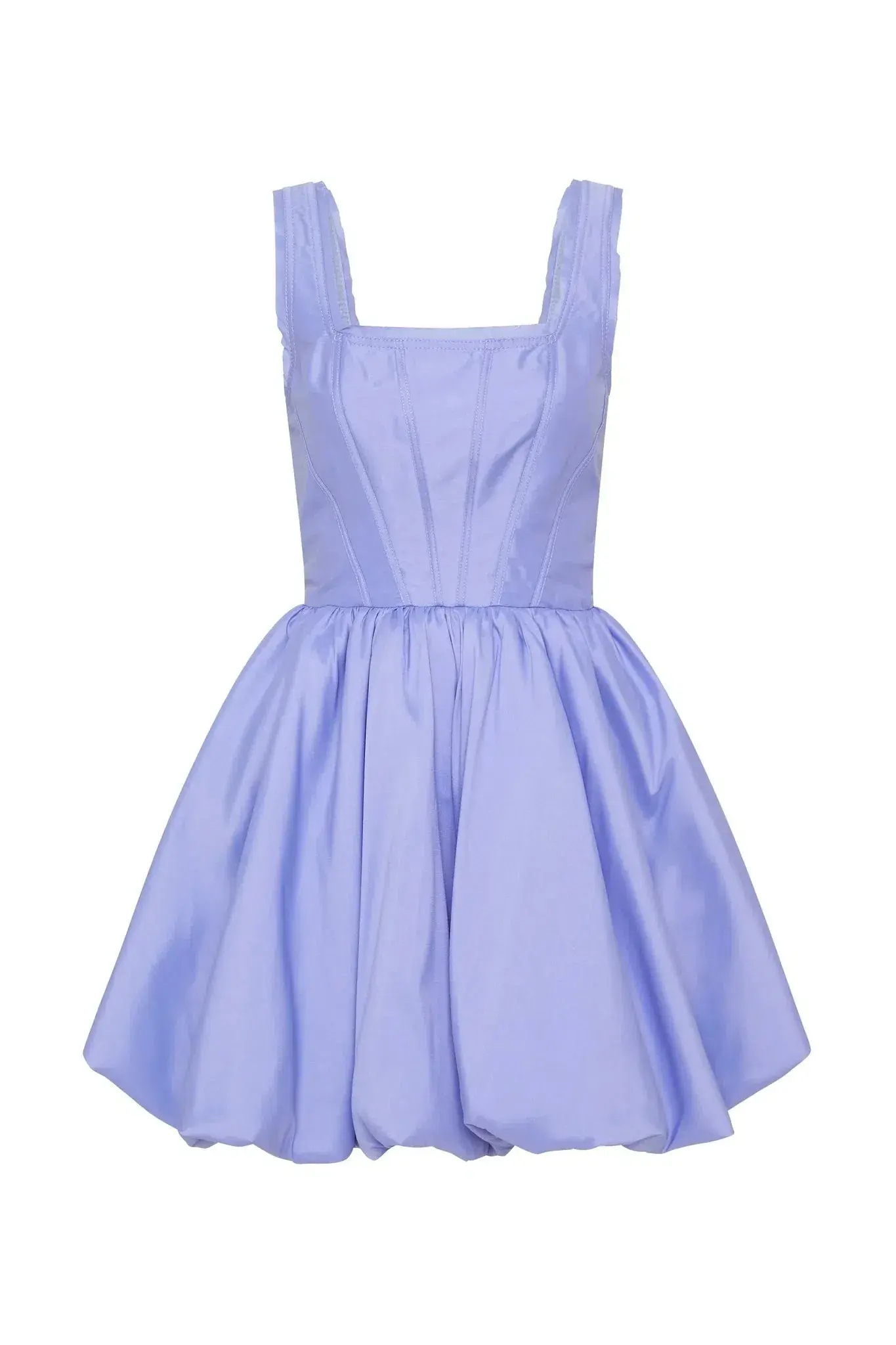 Aje Suzette Bubble Mini Dress in Purple Size  8  - Image 4