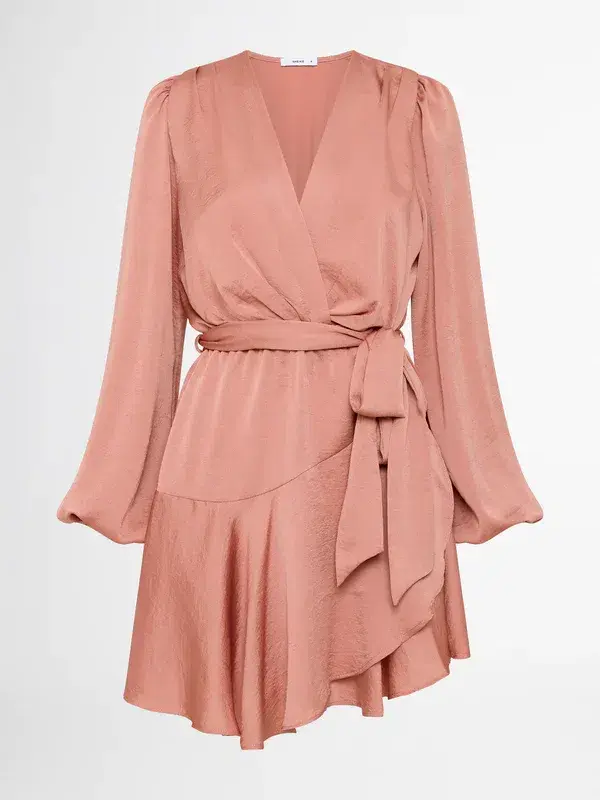 Sheike Baroness Dress Nude Pink Size 14 - Image 3