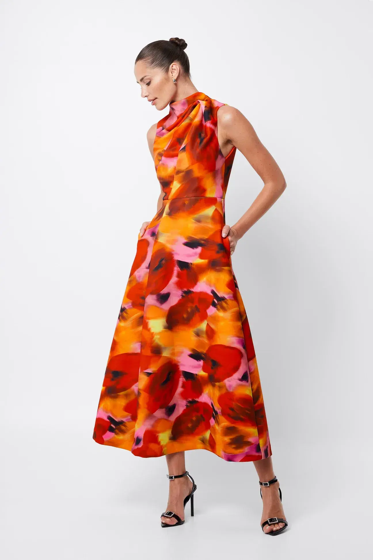 Mossman Allure Maxi Dress Multi Size 10 - Image 2
