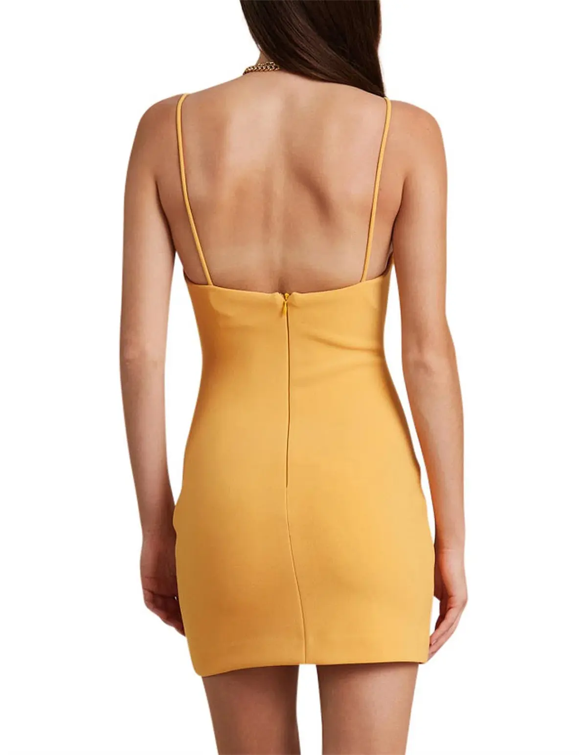 Bec & Bridge Cammi Mini Dress Orange Size AU 6 - Image 4