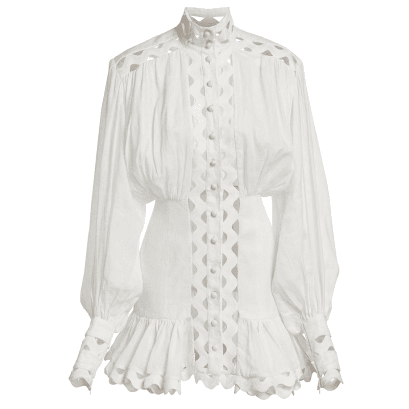 Love Labels - Turtleneck Cut Out Mini Dress - Image 2