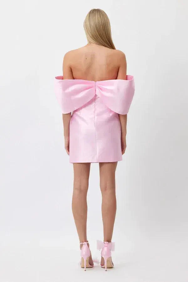 Bianca & Bridgett Eden Mini Dress Pink Size 8 - Image 2