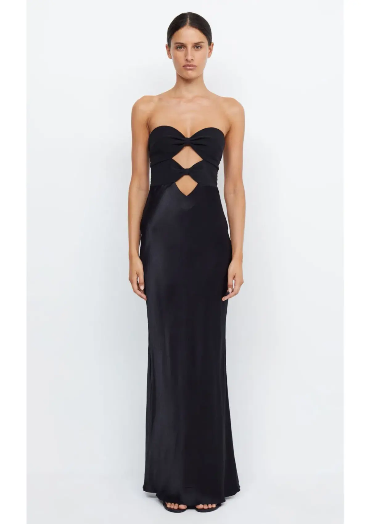 Bec & Bridge Halle Strapless Dress Black Size 6 - Image 1