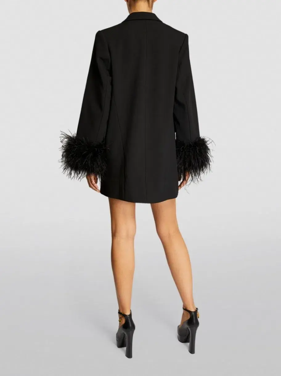 Rachel Gilbert Lincoln Mini Dress Black Size L / AU 12 - Image 3