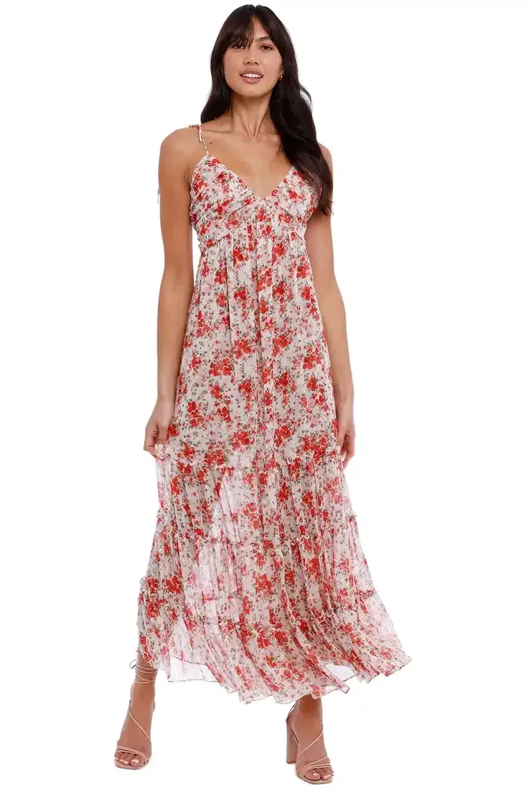 Misa LA Fallon Maxi Dress Floral Size 10 - Image 6