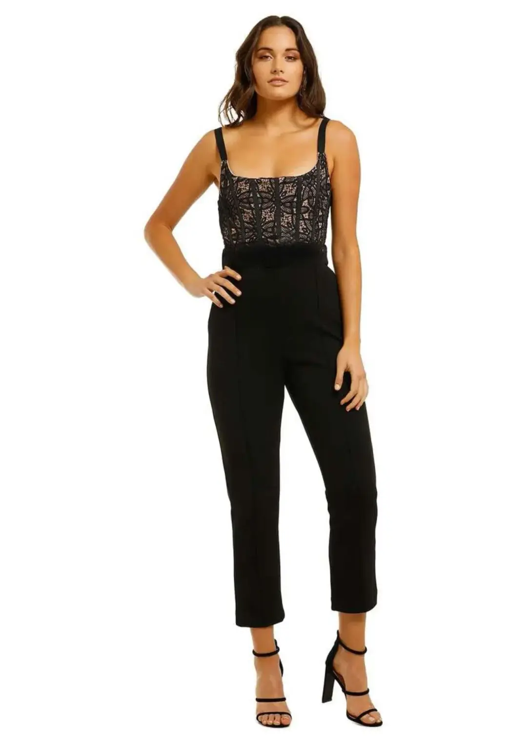 Misha Ariella Pantsuit Black Size 10/M for rent on The Volte - main image