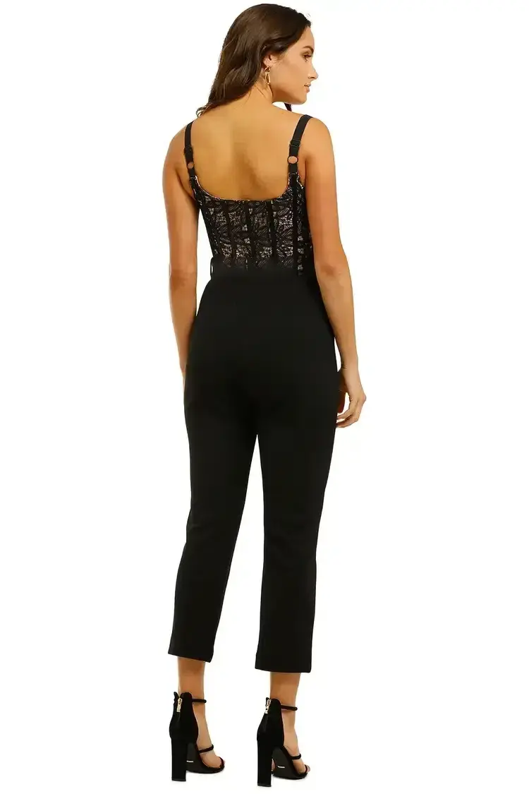 Misha Ariella Pantsuit Black Size 12/L - Image 2