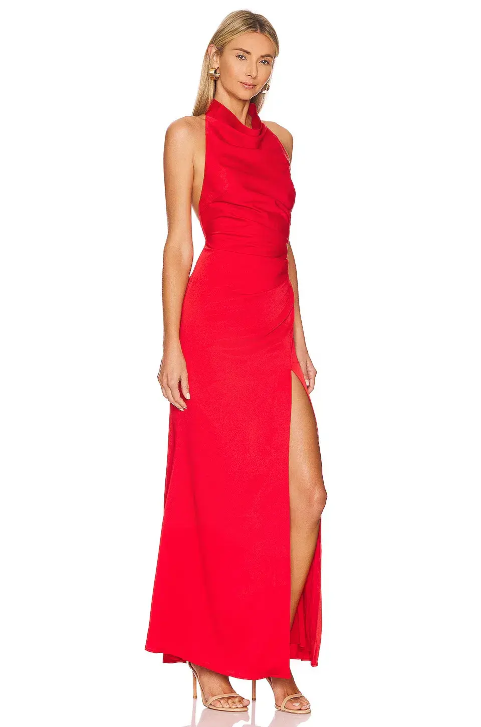 MISHA Clover Gown Red Size 12 - Image 2