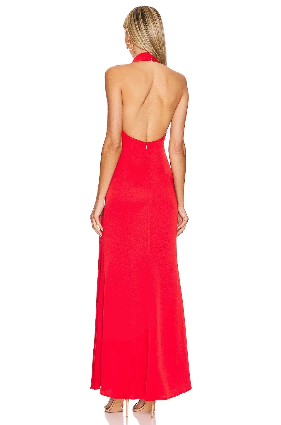 MISHA Clover Gown Red Size 12 - Image 3