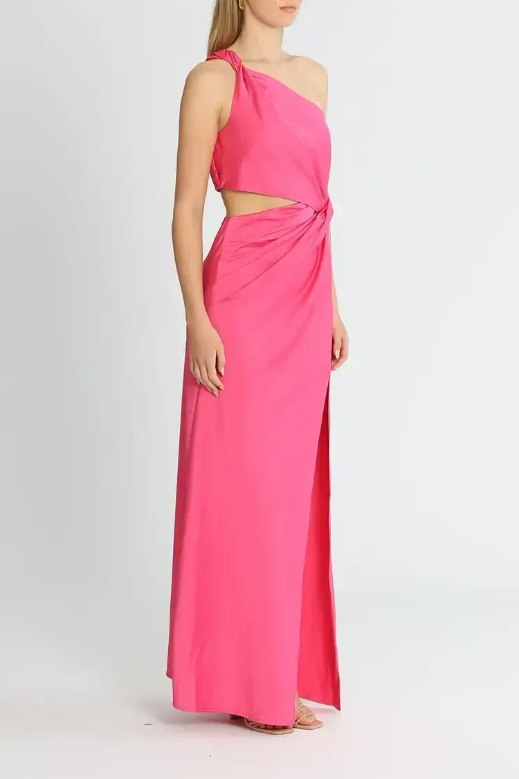 MISHA Kristin Gown Pink Size 8/S - Image 2