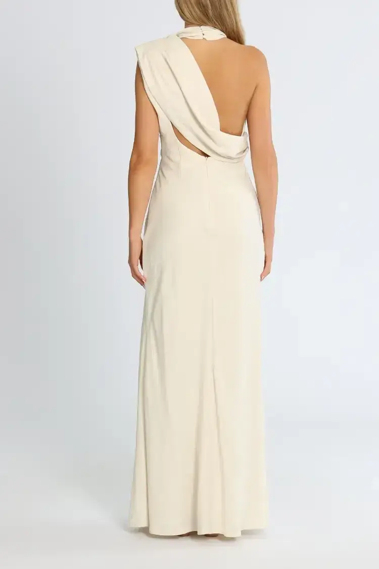 Misha Bella Gown in Ivory Size 8 - Image 3