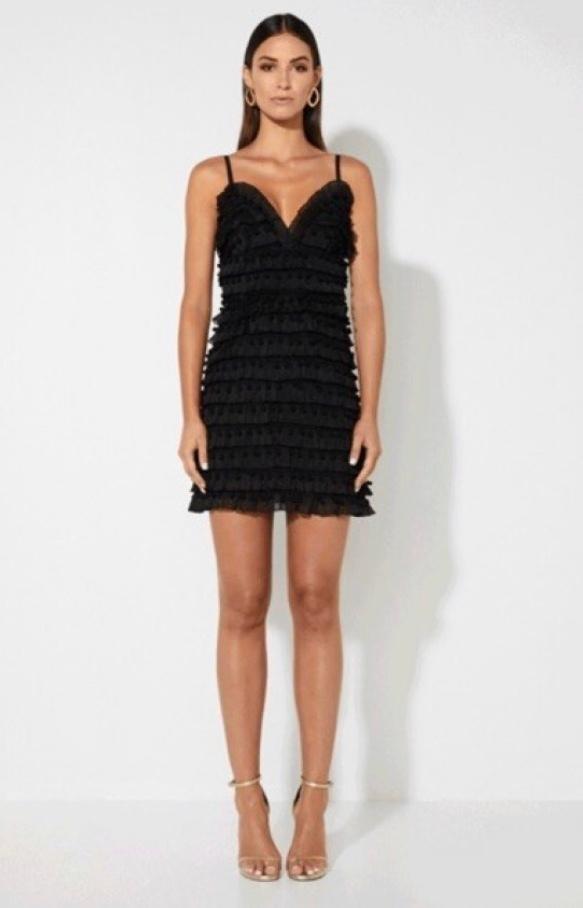 Mossman ‘Hunters and Gatherers’ Black Dress Size 10 - Image 2