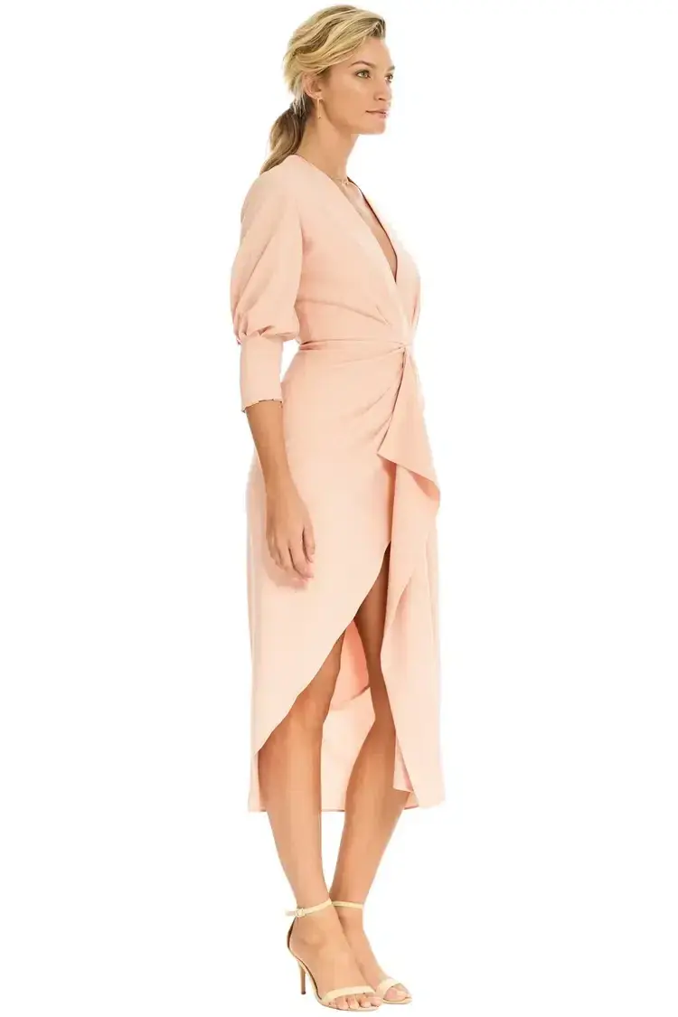 Manning Cartell Free Fall Midi Dress in Rosewater Size 8 - Image 2