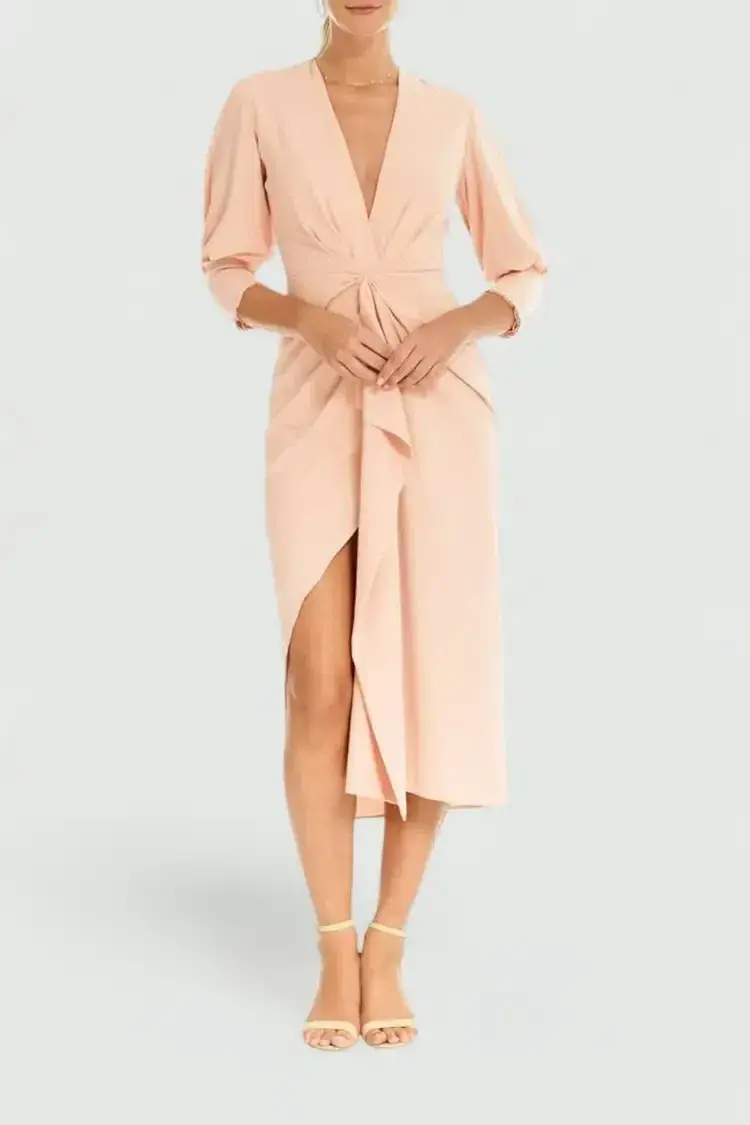 Manning Cartell Free Fall Midi Dress in Rosewater Size 8 - Image 1