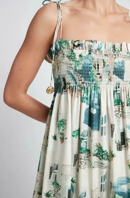 Sheike Vacation Resort Dress Multi Size 6 - Image 2