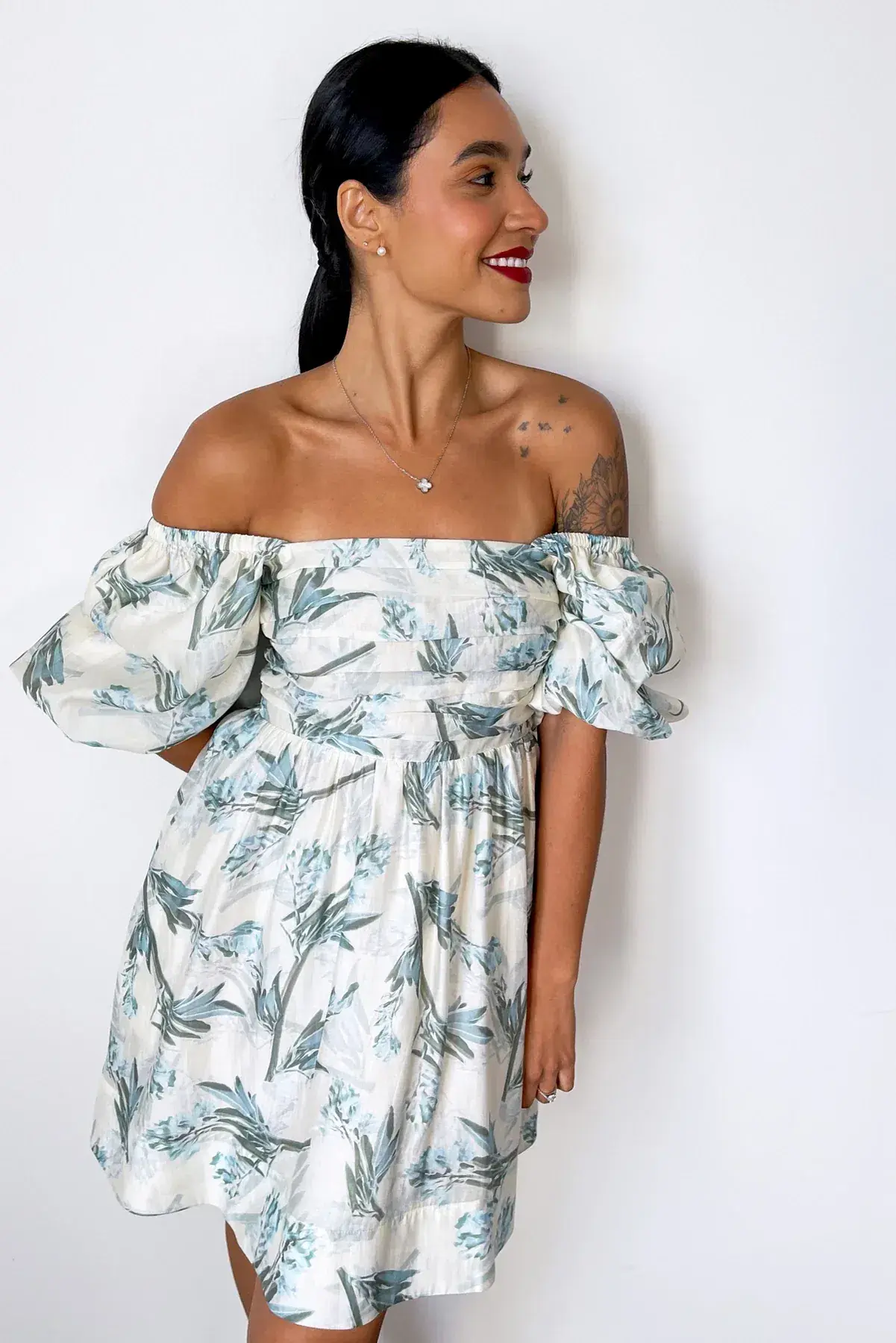 Lakeyo Navo Mini Dress Print Size L / AU 12 - Image 4
