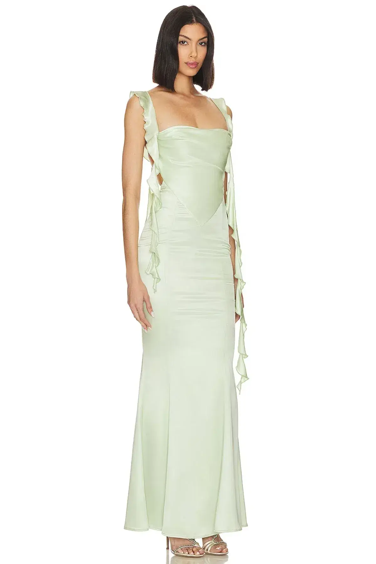 Nana Jacqueline Caroline Dress in Green Size S / AU 8 - Image 1
