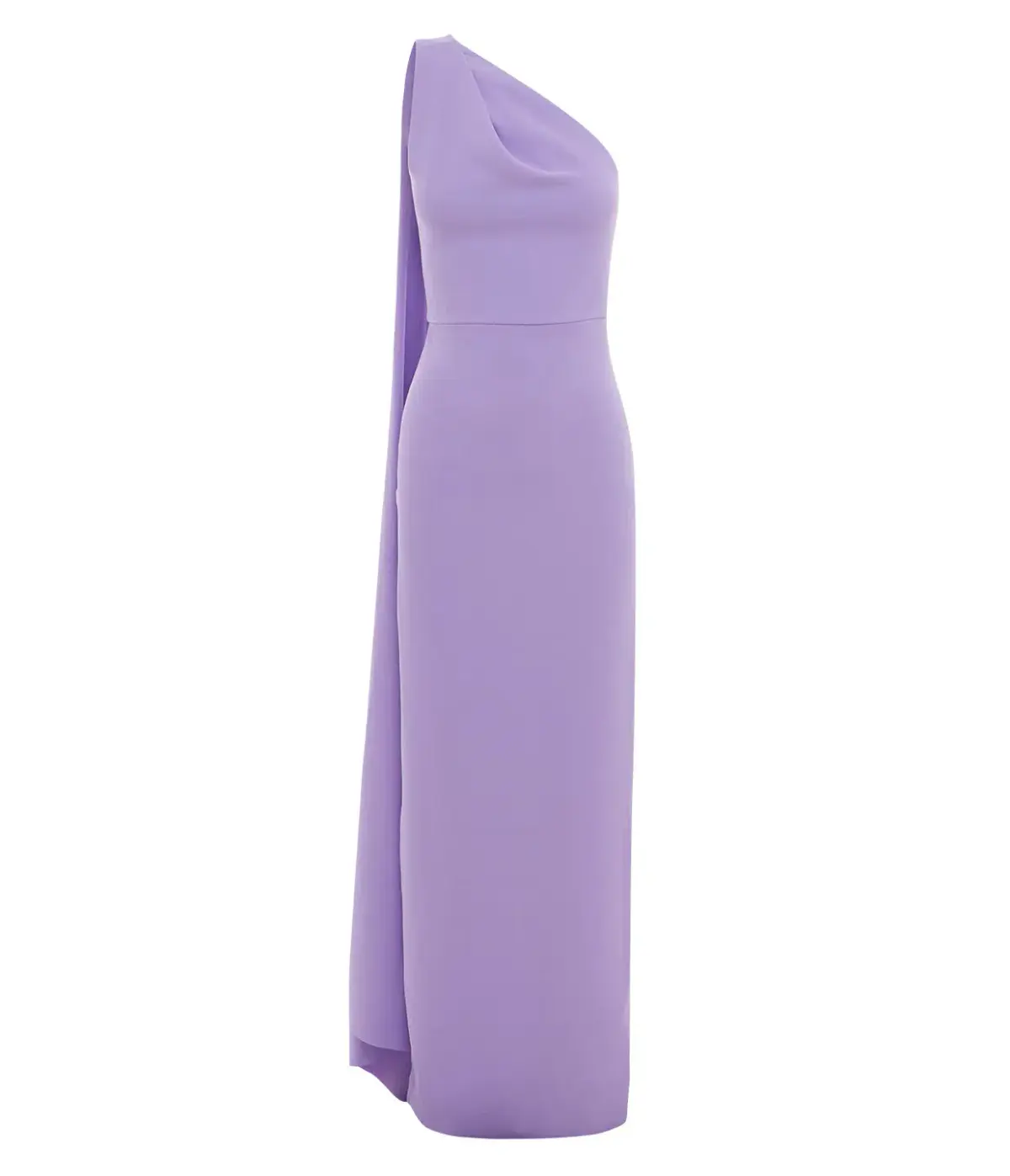 Solace London Demi Woven Crepe Dress in Lilac Size AU 8 - Image 4
