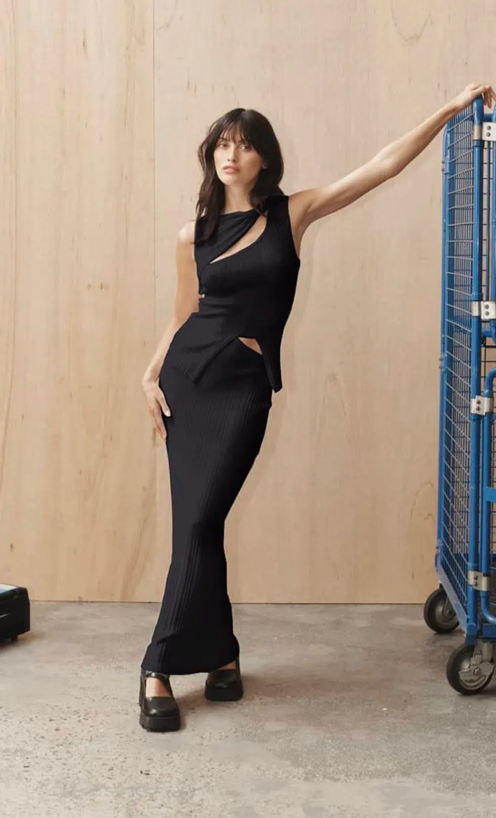 Henne Romee Knit Set in Black Size AU 6  - Image 1