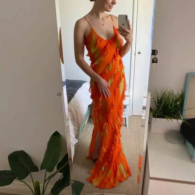 Rat & Boa Rio Maxi Dress Orange Size S / AU 8 - Image 5
