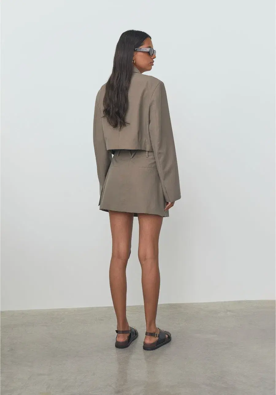Viktoria & Woods Aerobic Blazer Grey Size 8 - Image 3