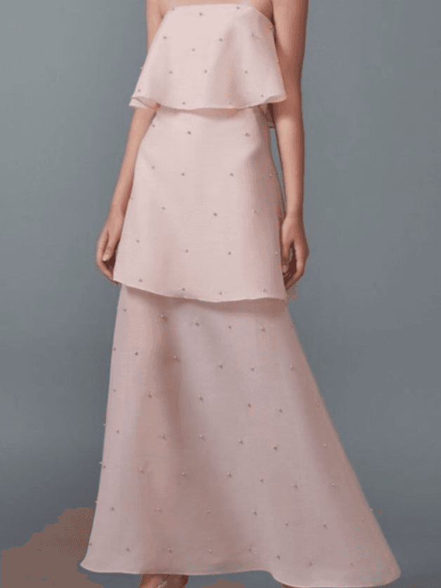 Keepsake call me gown - blush  - Image 1