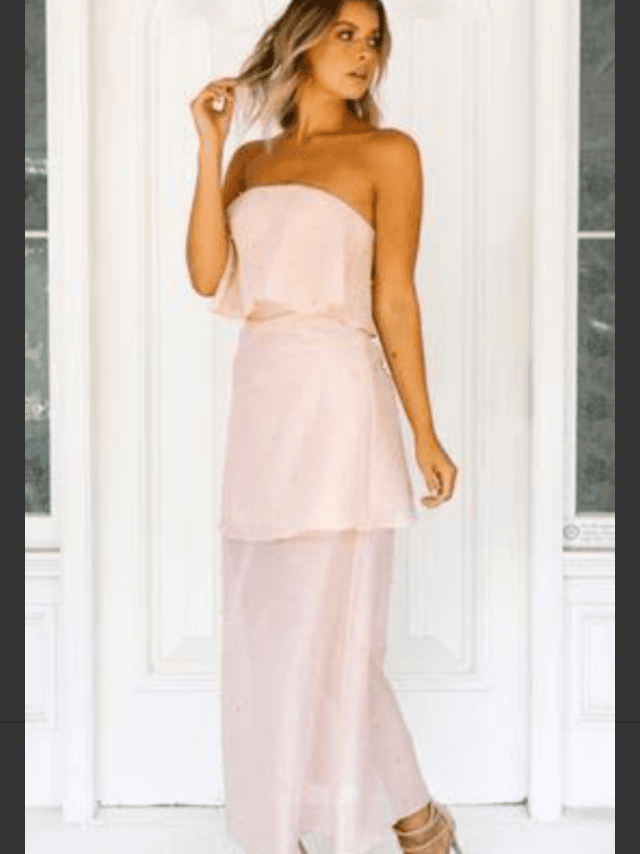 Keepsake call me gown - blush  - Image 2